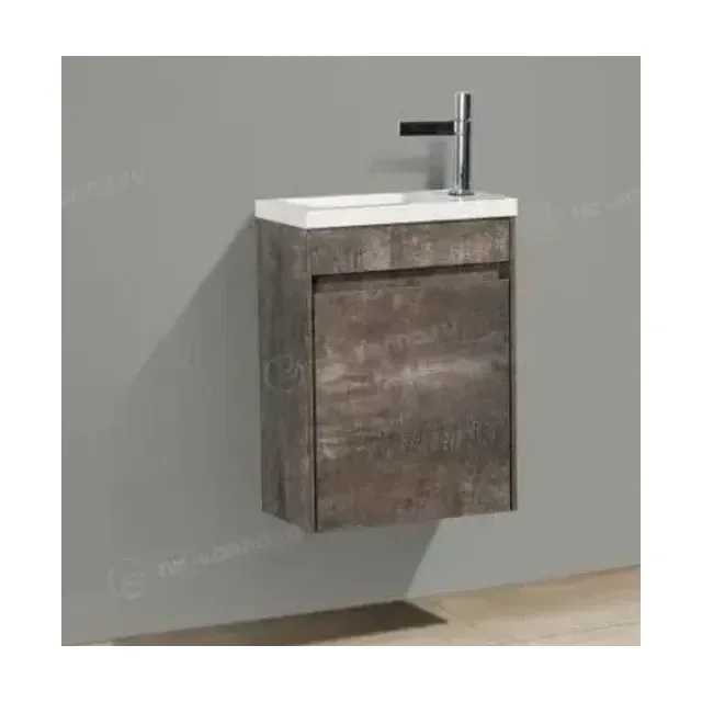 Тумба с раковиной BelBagno Пьетра (Pietra) Мини (Mini) 46 правая камень