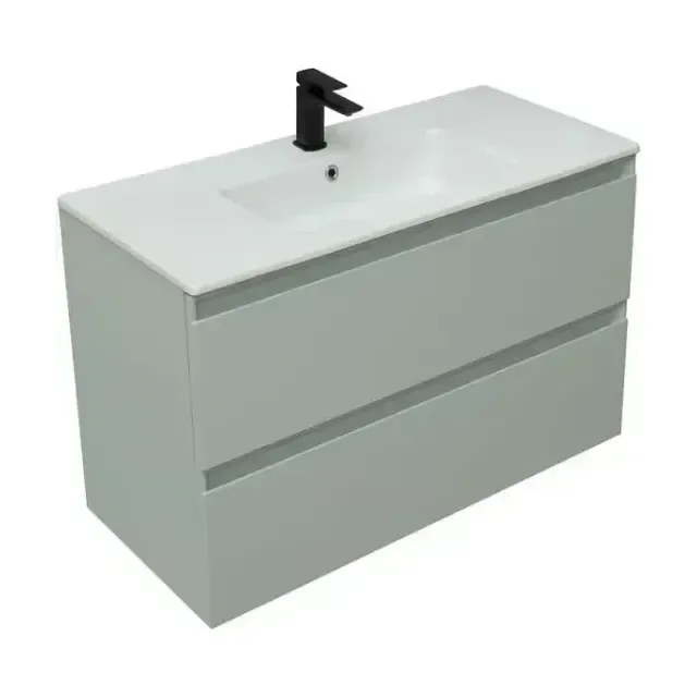 Тумба с раковиной Allen Brau Eclipse 1.E1003.PWM 100 папирус матовый