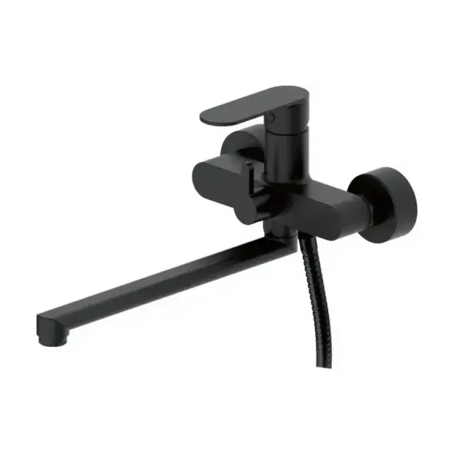 Смеситель Haiba HB22590-7 универсальный черный матовый