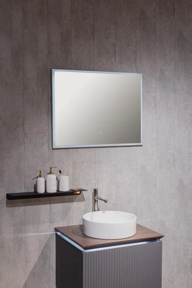 Зеркало Silver Mirrors Сантана 100*80 с Led-подсветкой сенсорный выключатель