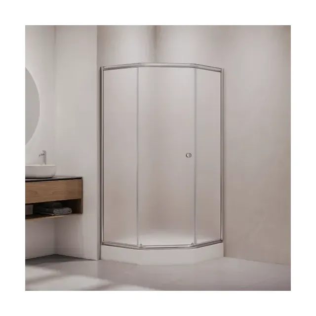 Душевой уголок RGW CL-80 — 900x900, матовое, профиль хром