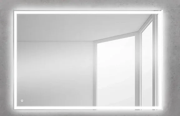 Зеркало BelBagno SPC-GRT-500-600-LED-TCH 50*60 с ЛЕД подсветкой сенсорный выключатель