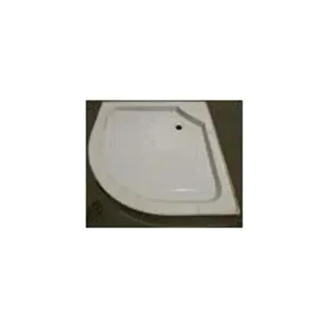 Душевой поддон AQUAPULSE 9402B 90х90х15 (н/п, 1/4 круга, в ком. со слив. арм.).