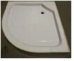 Душевой поддон AQUAPULSE 9402B 90х90х15 (н/п, 1/4 круга, в ком. со слив. арм.).