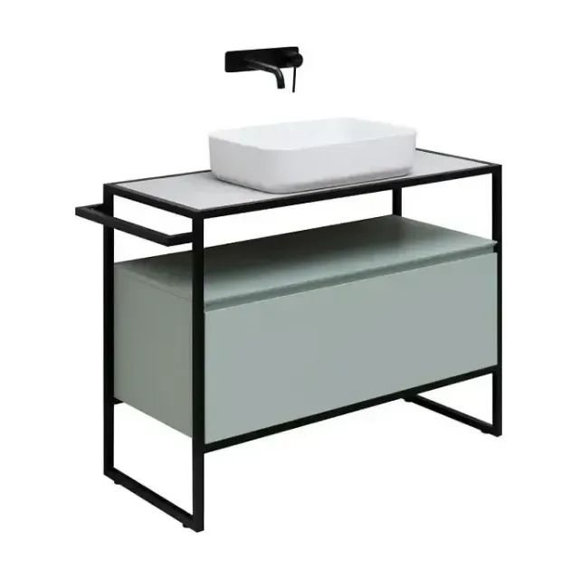 Тумба с раковиной Allen Brau Priority 1.31003.PWM 100 папирус матовый