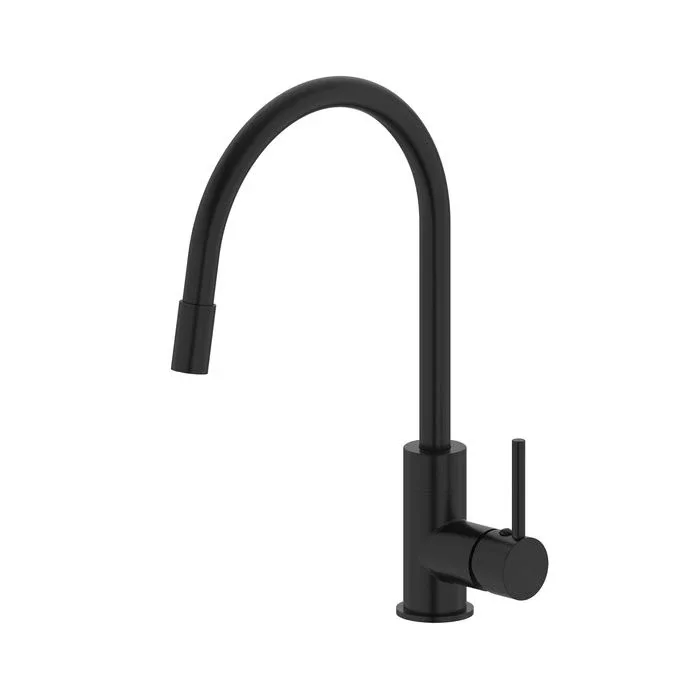 Смеситель Iddis Китчен 360 (Kitchen 360) K36BLJ0i05 для кухни гибкий излив черный матовый