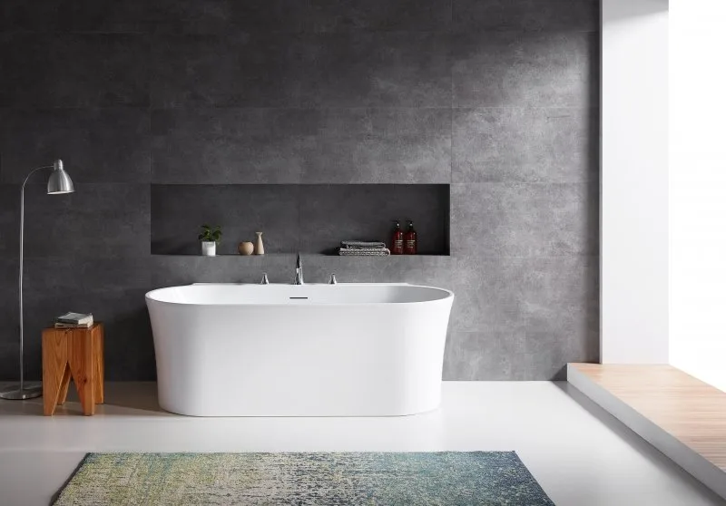 Акриловая ванна BELBAGNO BB409-1700-800