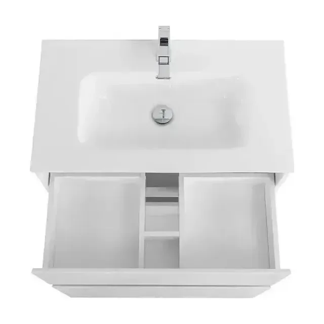 Комплект мебели BelBagno Крафт (Kraft) 80 напольный белый матовый (раковина BB800ETL)