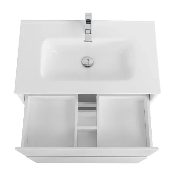 Комплект мебели BelBagno Крафт (Kraft) 80 напольный белый матовый (раковина BB800ETL)