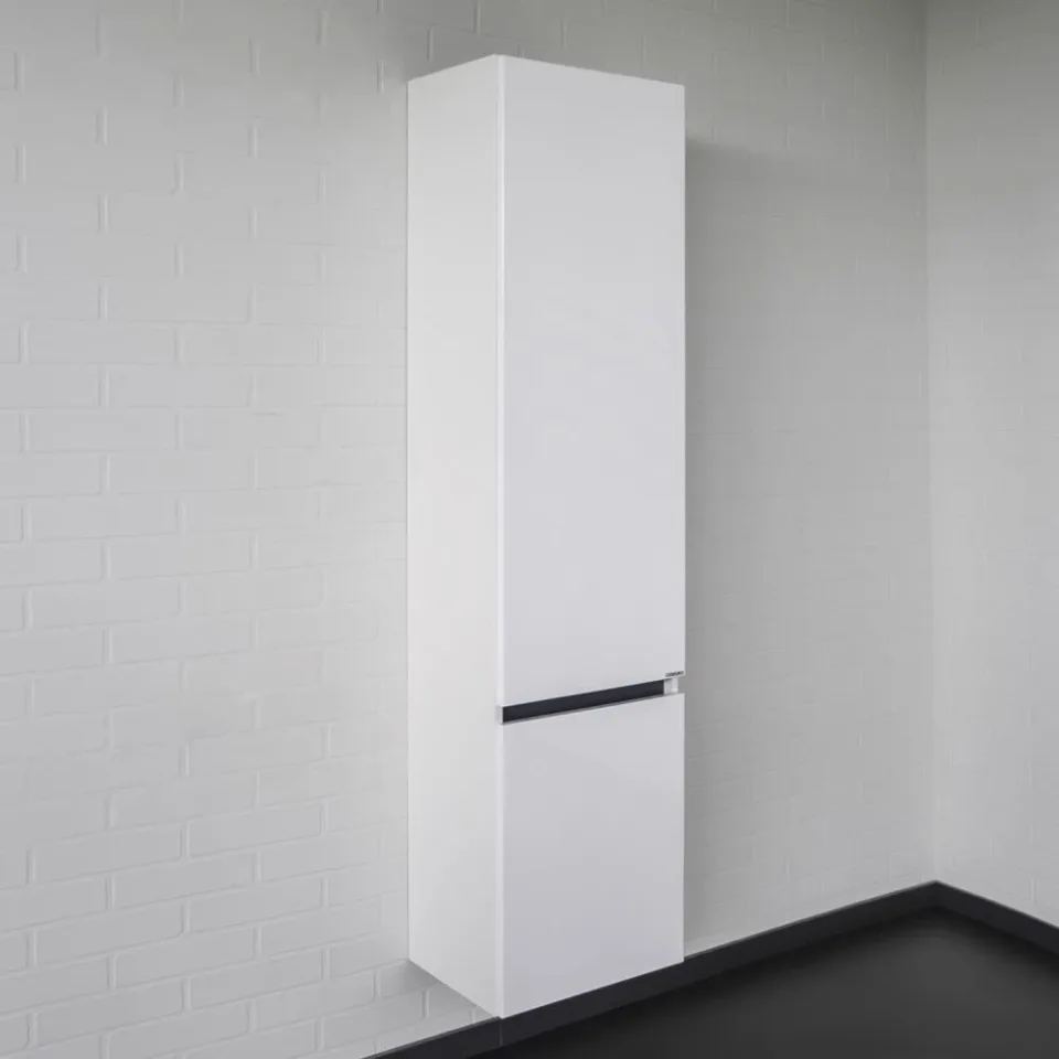 Шкаф-колонна Comforty Лозанна 40П белый глянец