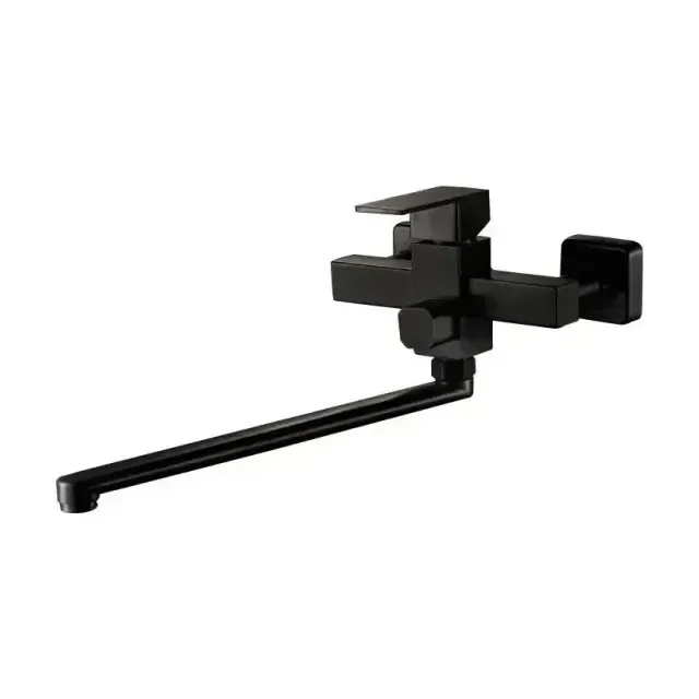 Смеситель Haiba HB22803-7 универсальный черный матовый