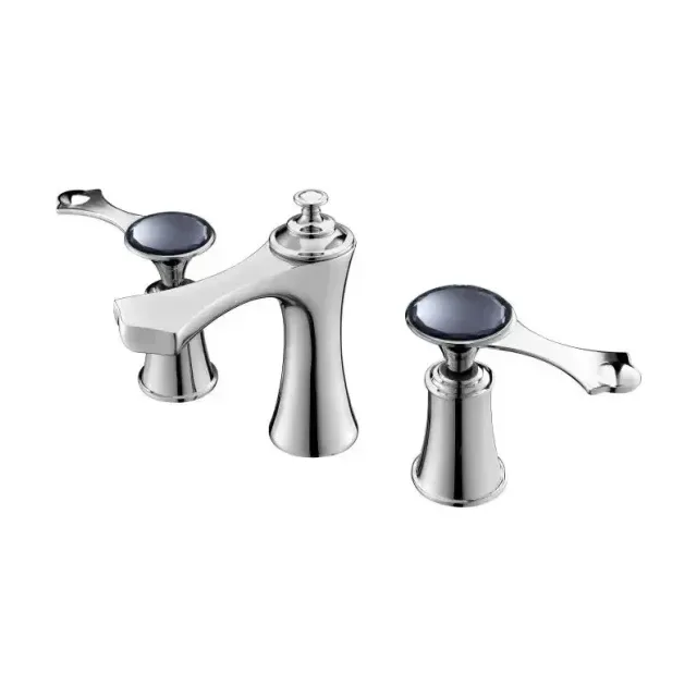 Смеситель Bronze DE Luxe Yasmina 8003/B03 для раковины на 3 отверстия хром