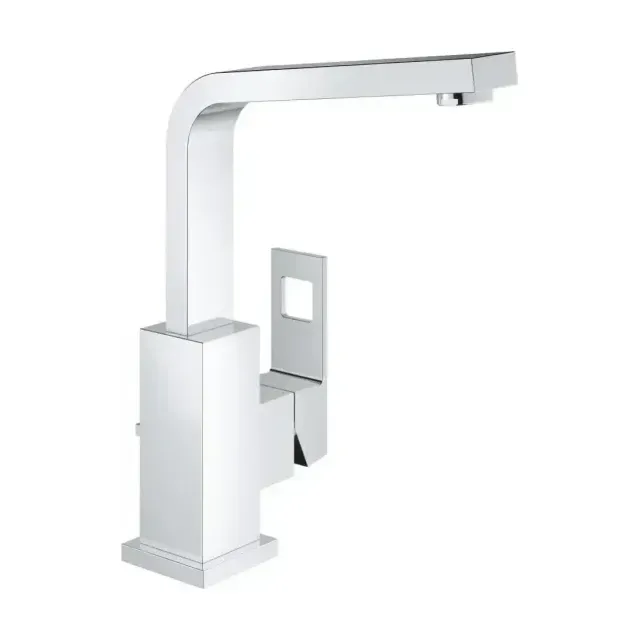 Смеситель Grohe Eurocube 2313500E для раковины с донным клапаном и ограничением расхода воды