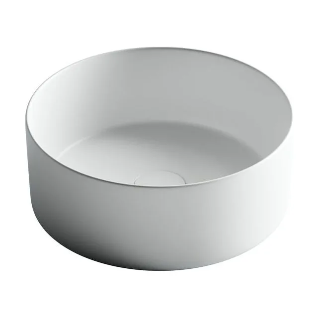 Раковина из сантехнического фарфора Ceramica Nova Элемент (Element) 36 см CN6032MW накладная цвет белый матовый