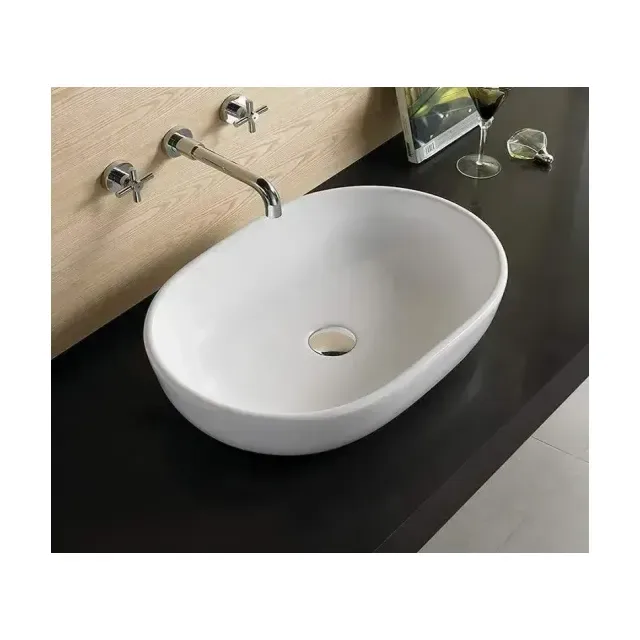 Накладная раковина CeramaLux N 9026А 60*40