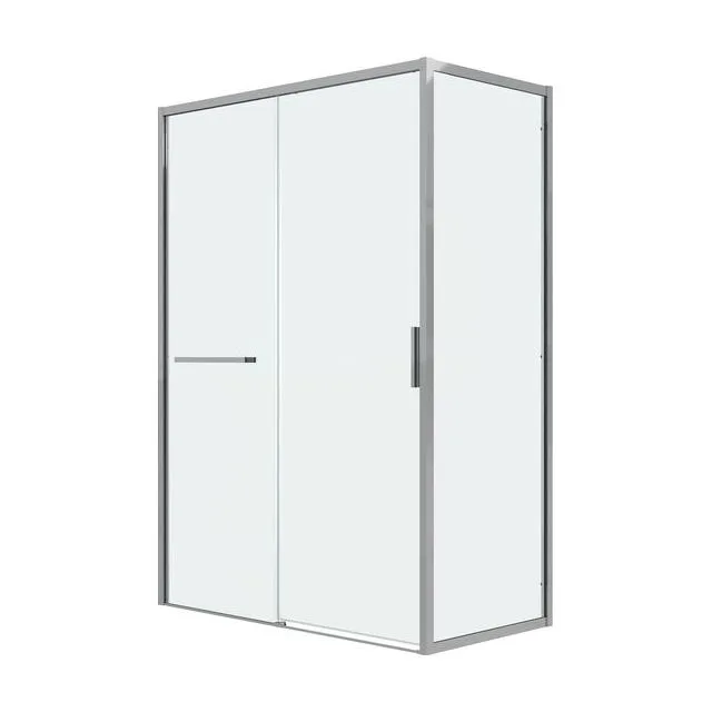 Душевое ограждение Grossman Style 100.K33.05.120.10.00-200.K33.05.70.10.00 (120х70х195) раздвижная,хром,стекло прозрачное