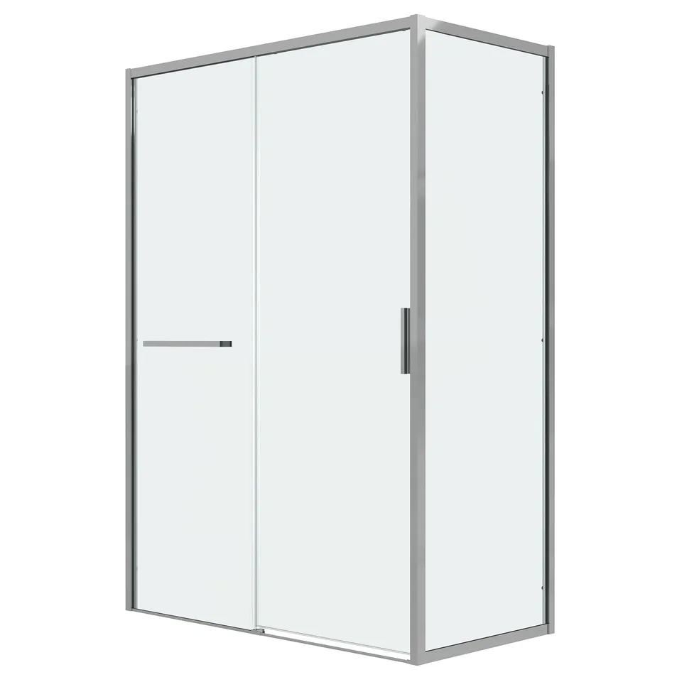 Душевое ограждение Grossman Style 100.K33.05.120.10.00-200.K33.05.100.10.00 (120х100х195) раздвижная,хром,стекло прозрачное,2 места