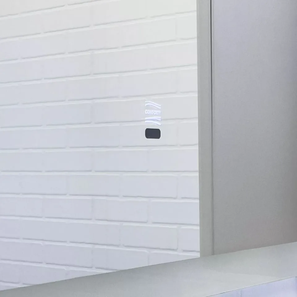 Зеркало Comforty Эдельвейс 55 LED-подсветка, бесконтактный сенсор, антизапотевание