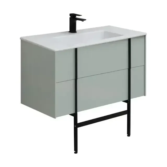 Тумба с раковиной Allen Brau Reality 1.32006.PWM 90 папирус матовый без ножек