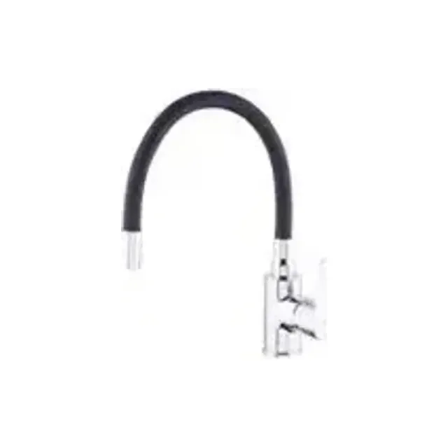 Смеситель Rusant RK2305723-0 для кухни с гибким изливом хром/черный