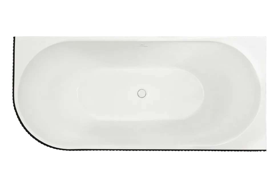 Акриловая ванна NERO RB710302 170х78х58 BL R