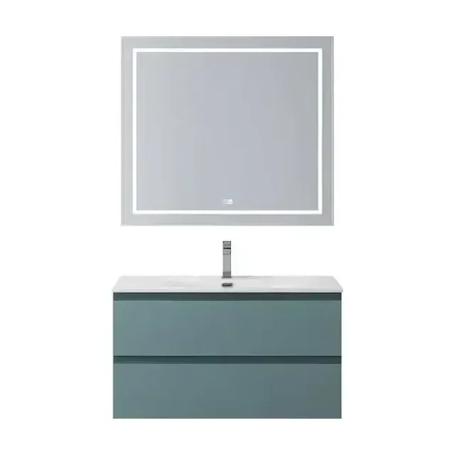 Комплект мебели BelBagno Крафт (Kraft) 80 голубой матовый (раковина BB-8099-80)