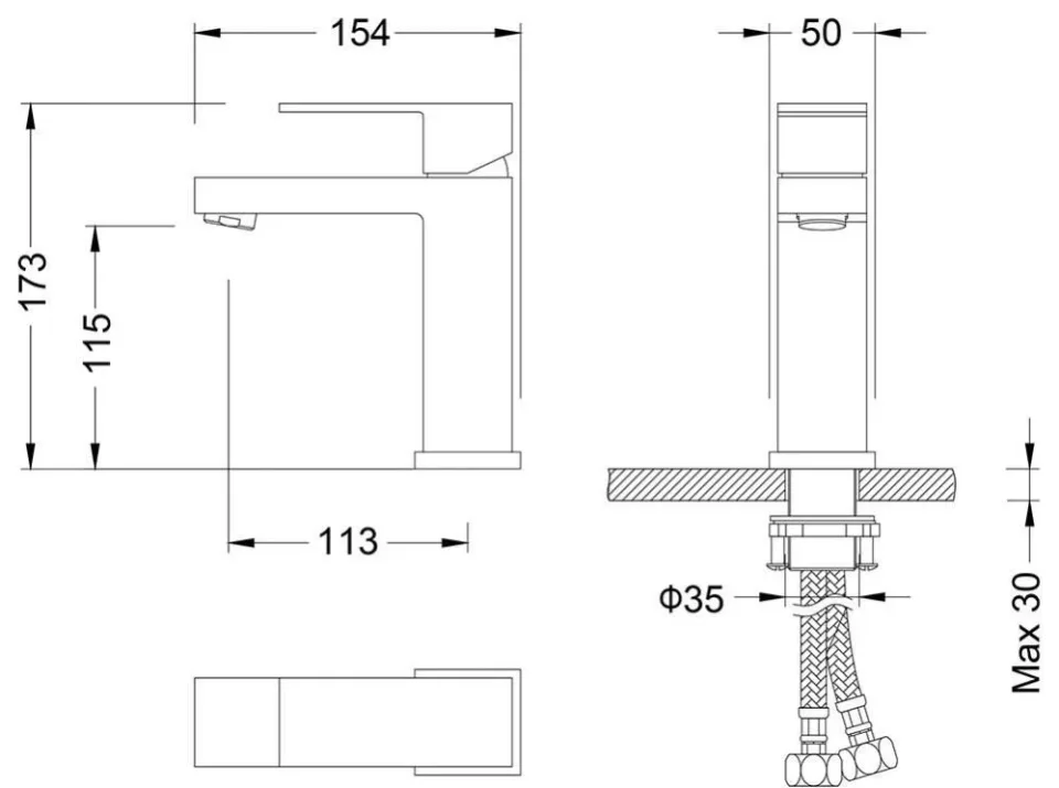 Смеситель Timo Selene 2061/17F для раковины золото матовое