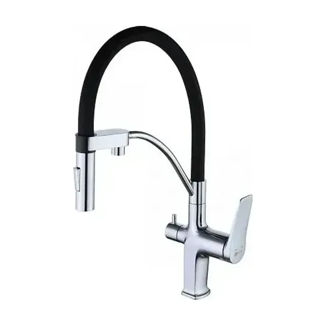 Смеситель Lemark Comfort LM3074C для кухни с функцией подключения фильтра хром