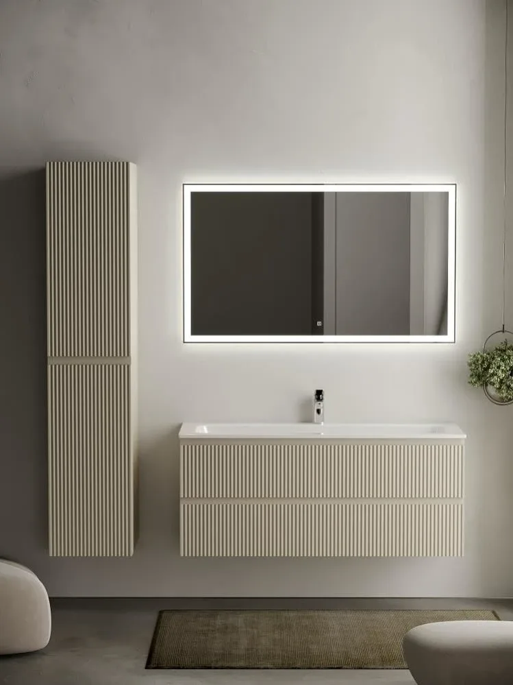 Тумба под раковину Sancos Сноб Р/Snob R 120 Beige Soft