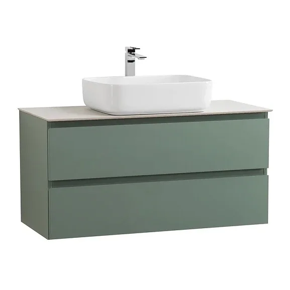 Комплект мебели BelBagno Крафт (Kraft) 100 еловый матовый со столешницей белый матовый