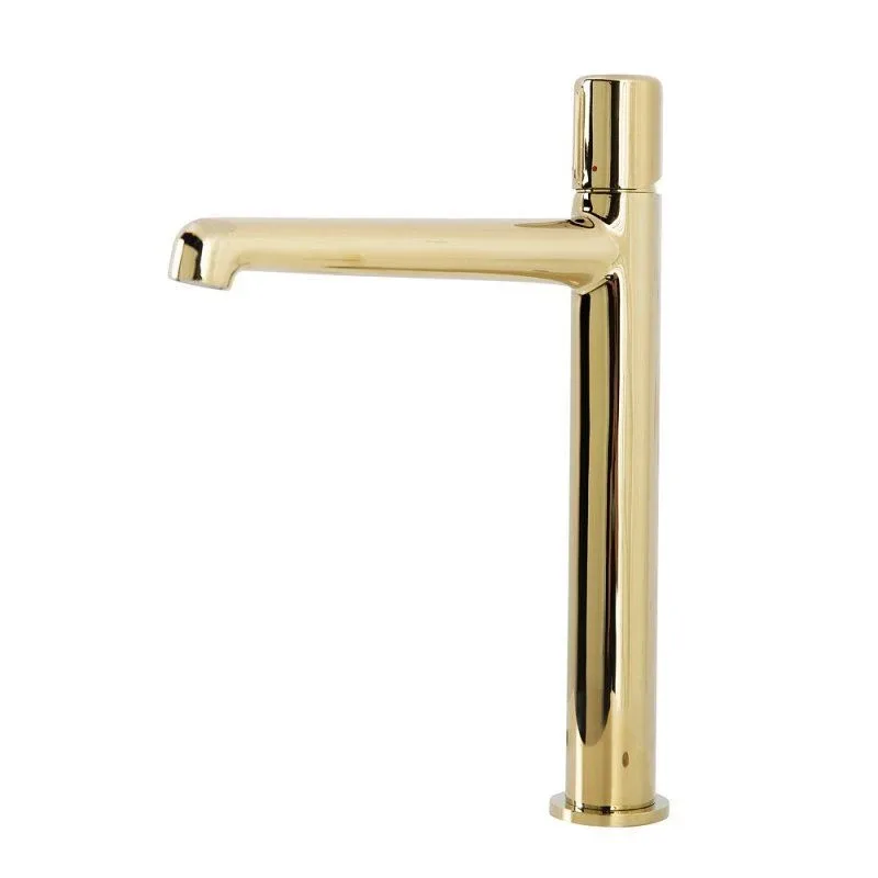 Смеситель BelBagno UNO-LMC-ORO-W0 для раковины,золото