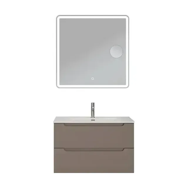 Комплект мебели BelBagno Этна (Etna) 90 бежевый матовый (раковина BB900ETL)