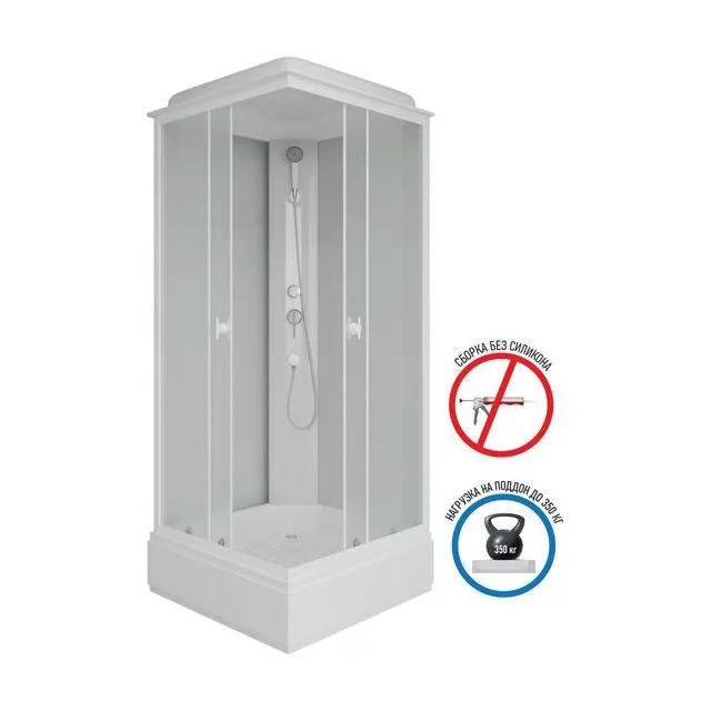 Душевая кабина Niagara Promo P80/26Q/MT (80х80х215)