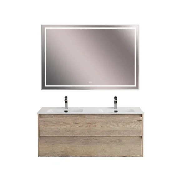 Комплект мебели BelBagno Крафт (Kraft) 120 белый дуб Галифакс