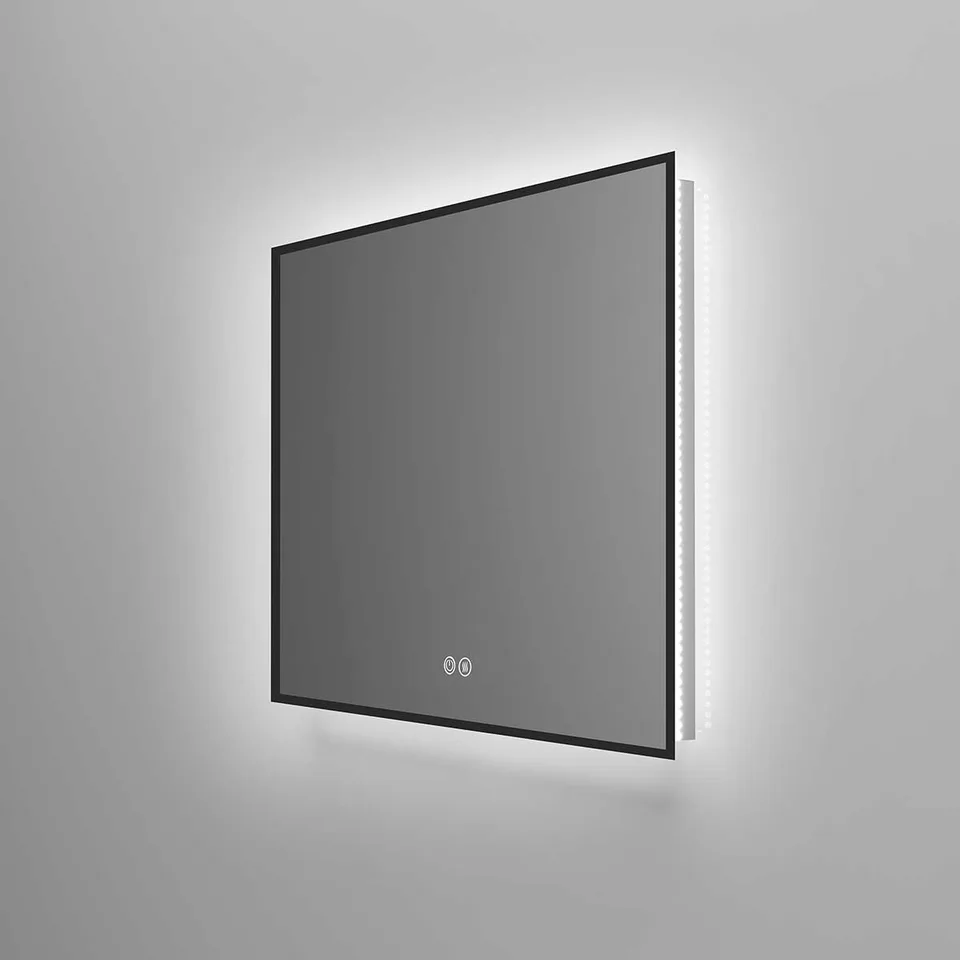 Зеркало с подсветкой VLM-3VN800B-2 800х600 c сенсорным выключателем и диммером, антизапотевание