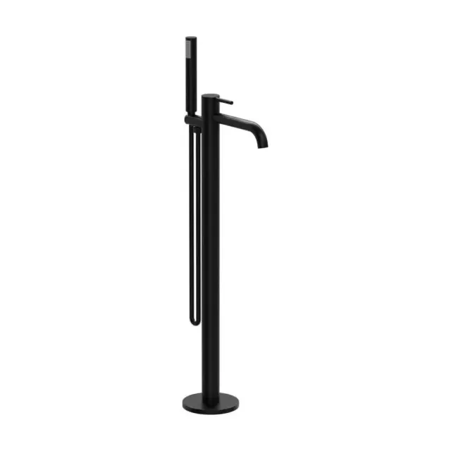 Напольный cмеситель Raiber Graceful RPB-010 черный матовый