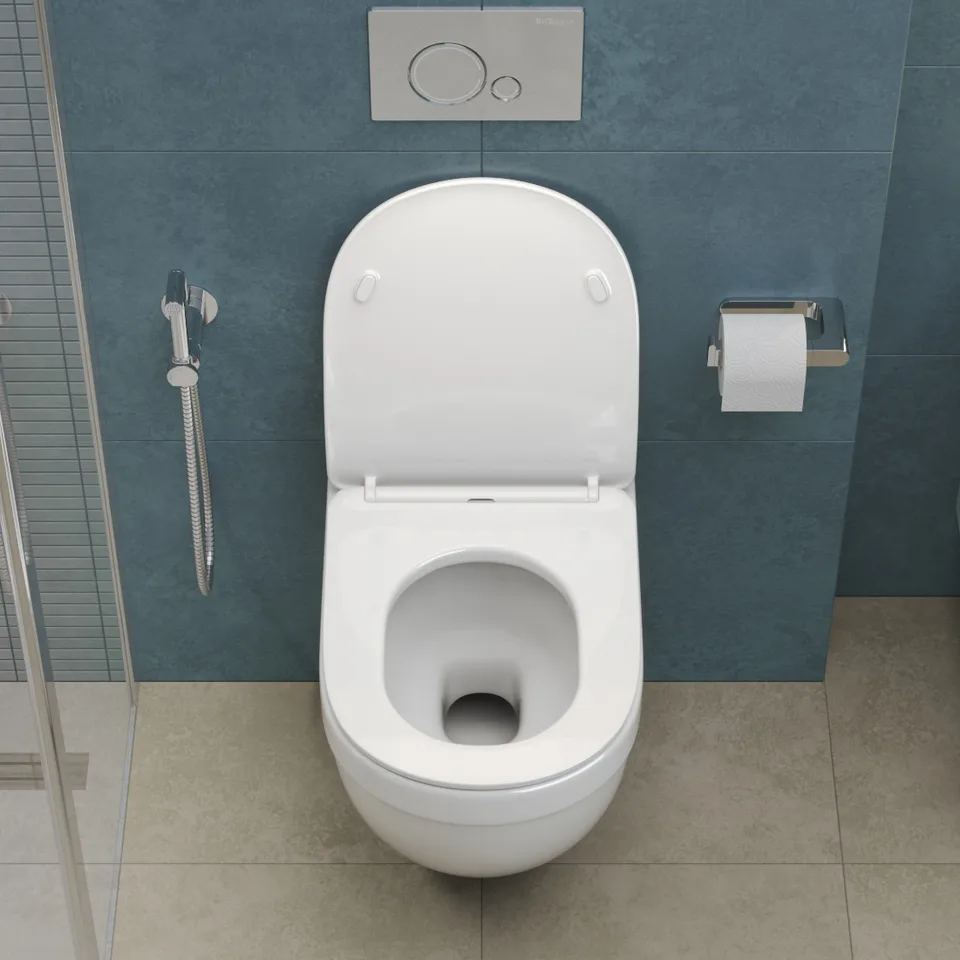 Унитаз подвесной безободковый BelBagno SENSO-TOR BB017CH-TOR/BB2034SC