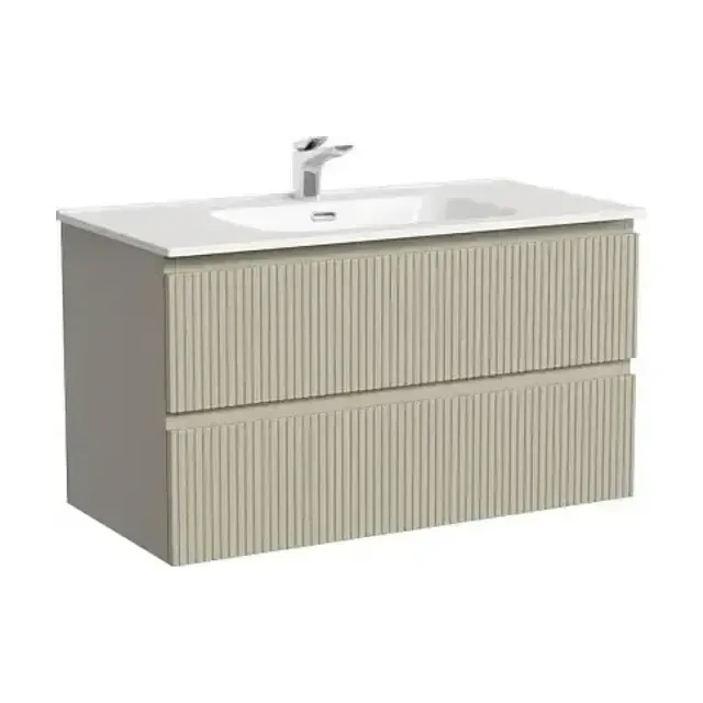 Тумба с раковиной Sancos Сноб Т/Snob T 90 Beige Soft