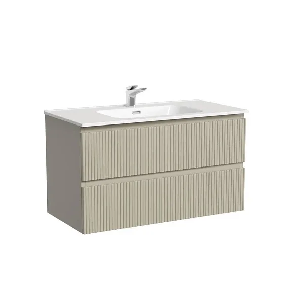Тумба с раковиной Sancos Сноб Т/Snob T 90 Beige Soft