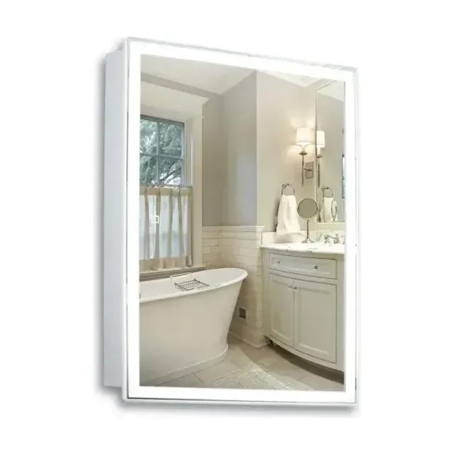 Зеркало-шкаф Silver Mirrors Киото flip 60 сенсорный выключатель с Led-подсветкой L/R