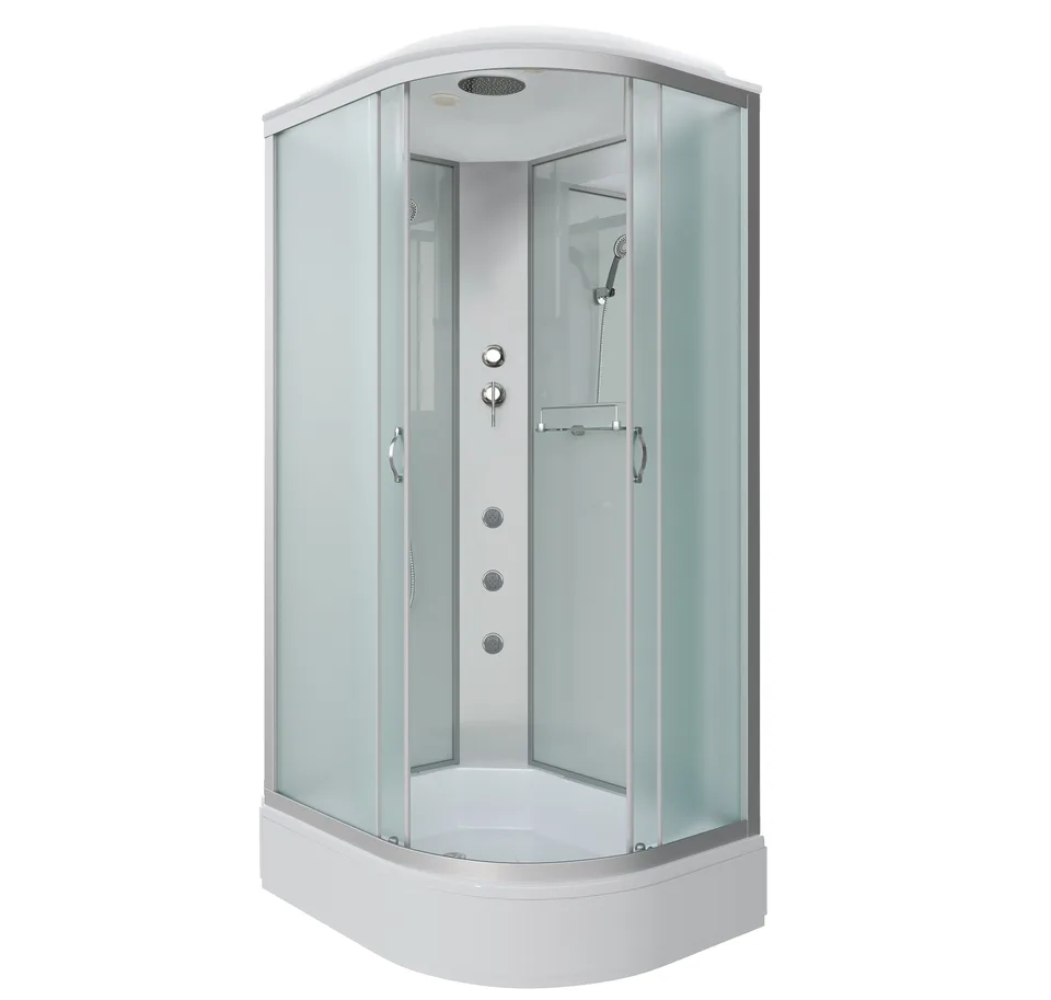 Душевая кабина Niagara Classic NG-33394-14LG (130х90х215) средний поддон(26см),стекло матовое,4 места