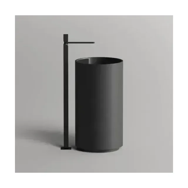 Напольная раковина Salini Armonia Top 01 S-Sense 45*45*85 цветная глянцевая (по RAL)