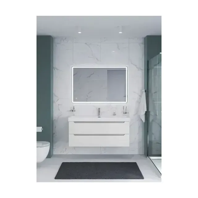 Комплект мебели BelBagno Этна (Etna) 120 белый матовый (раковина BB-8078-120)