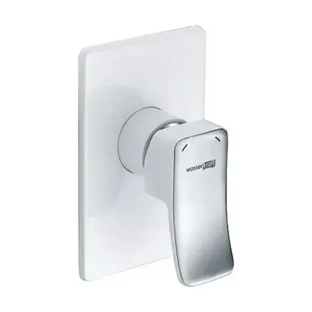 Смеситель WasserKRAFT Aller 10651WHITE для душа скрытый монтаж
