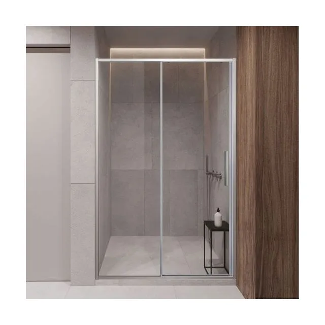 Душевая дверь Vincea Слим-У (Slim-U) VDS-2SU110CL 110х200 стекло прозрачное 6 мм профиль хром
