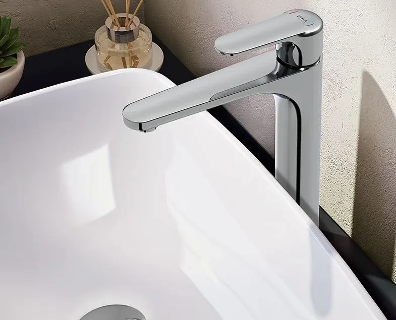 Смеситель Vitra Root Round A42707EXP для раковины хром