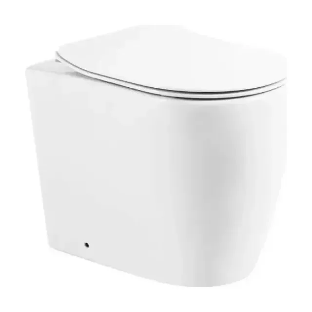 Приставной унитаз BelBagno Марино (Marino) BB105CBR 36*52 безободковый с крышкой-сиденьем микролифт BB2034SC