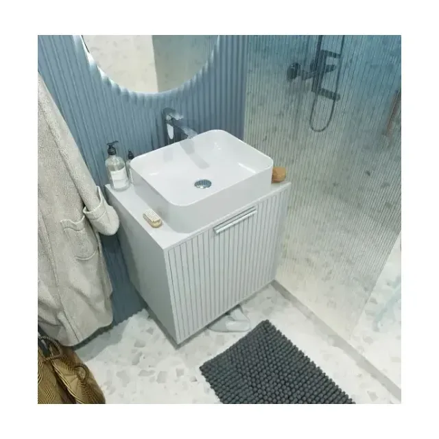 Тумба с раковиной 1Marka Эстель (Estel) 60П 1я белый