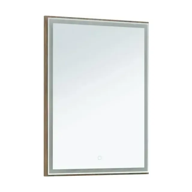 Зеркало Aquanet Nova Lite 60 дуб рустикальный с Led подсветкой