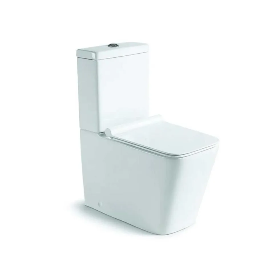 Унитаз-компакт Vincea Кью-Лайн (Q-Line) 37*64 с крышкой-сиденьем микролифт Слим (Slim)